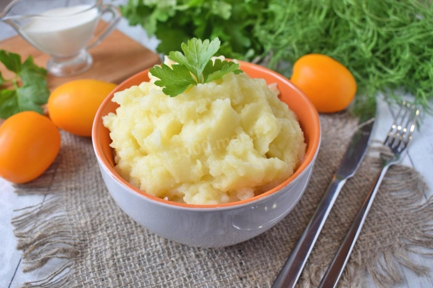 Картофельное пюре (без молока)